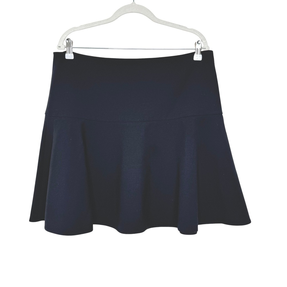 RED Valentino Spa flare hem miniβ skirt black